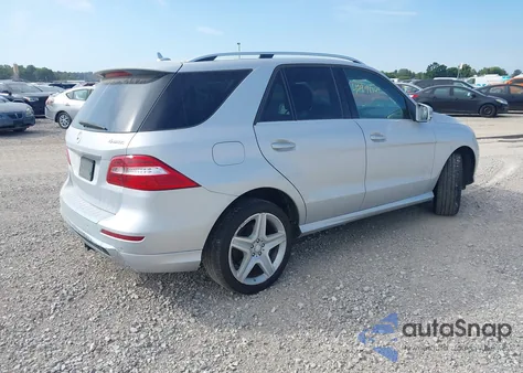 2015 Mercedes-Benz Ml 350 4Matic из США, поврежденный, VIN 4JGDA5HB2FA601670